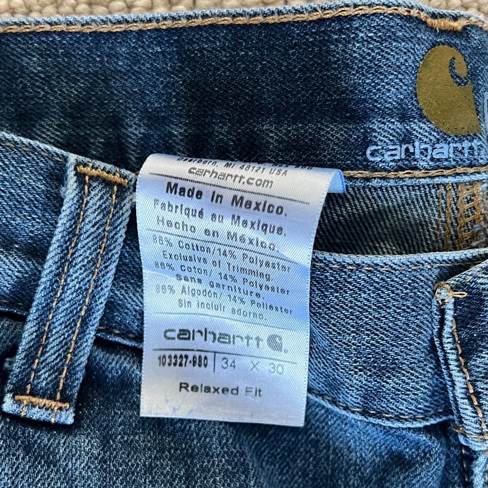 Carhartt Men’s Denim Jeans